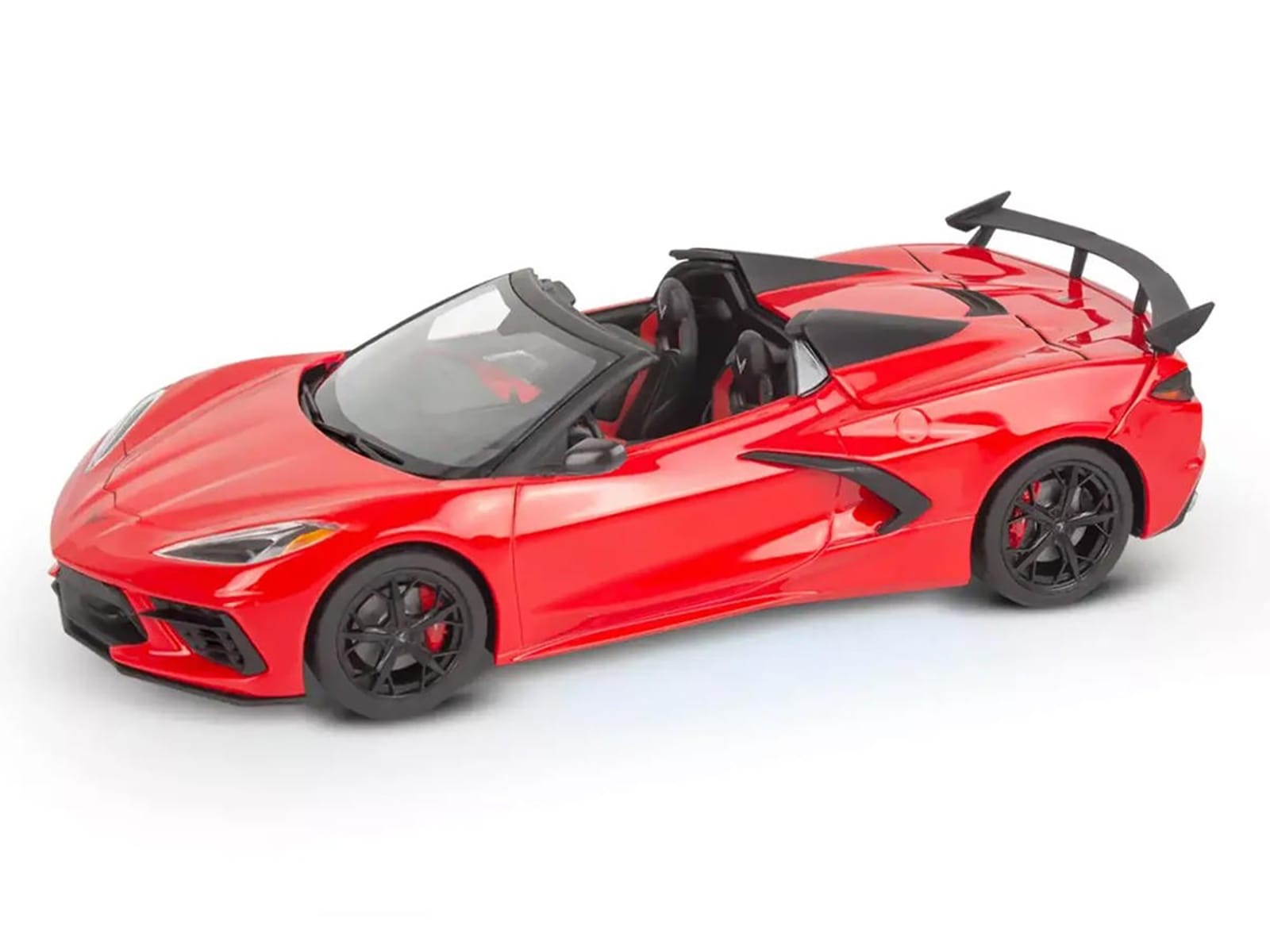 Level 4 Model Kit 2022 Chevrolet Corvette C8 Hardtop Convertible 1/25 Scale Model by Revell - Image 2