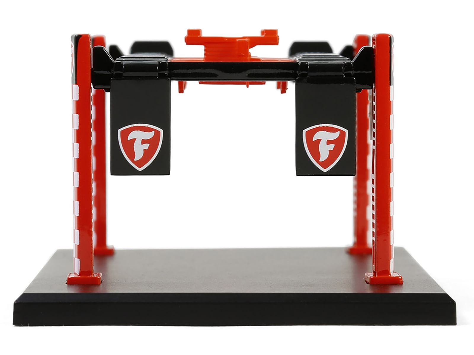 Adjustable Four-Post Lift "Firestone" Red and White "Four-Post Lifts" Series 6 1/64 Diecast Model by Greenlight