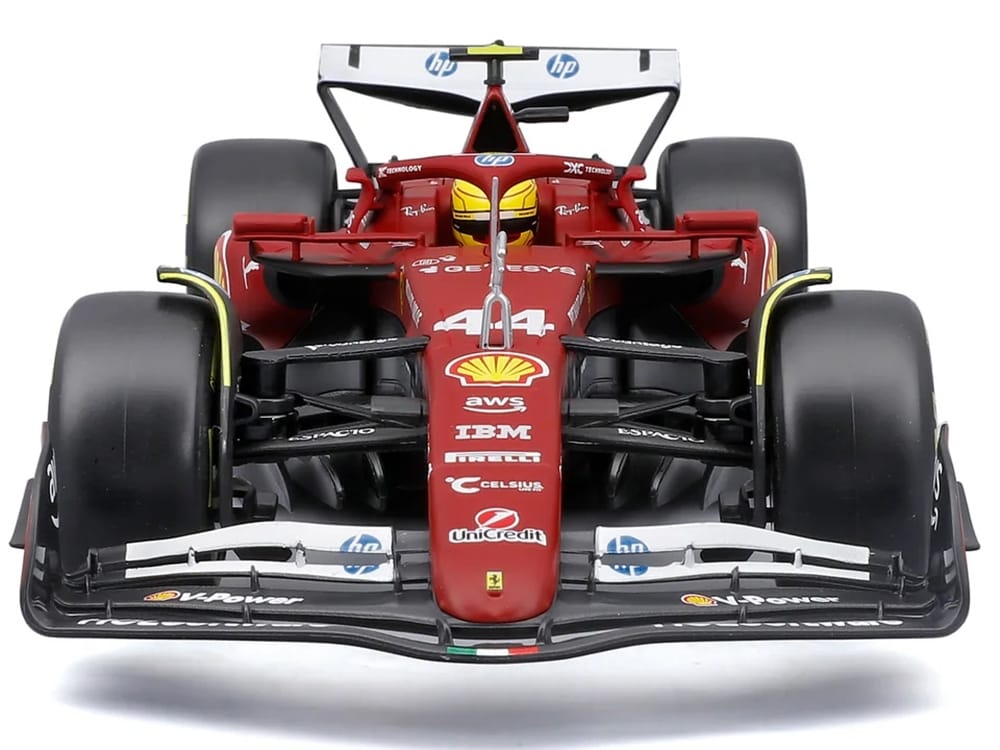 Ferrari SF-25 #16 Charles Leclerc Formula One F1 World Championship (2025) "Formula Racing" Series 1/18 Diecast Model Car by Bburago - Image 3