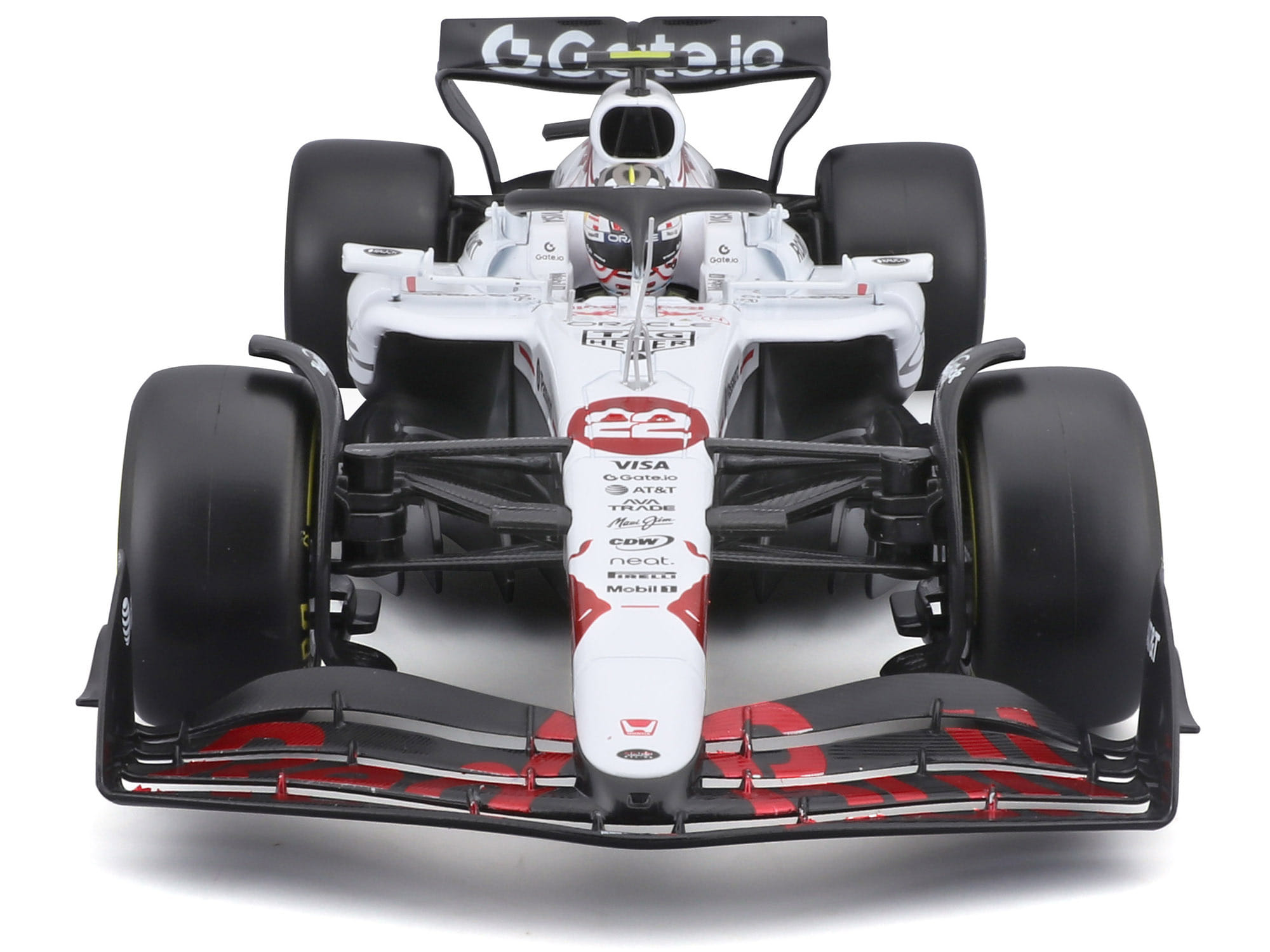 Red Bull Racing RB21 #22 Yuki Tsunoda "Oracle" Formula One F1 "Japanese GP" (2025) "Race" Series 1/18 Diecast Model Car by Bburago - Image 4