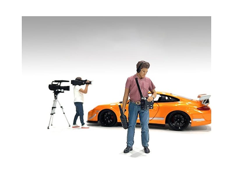 "On-Air" Figure 4 for 1/18 Scale Models by American Diorama - Image 2