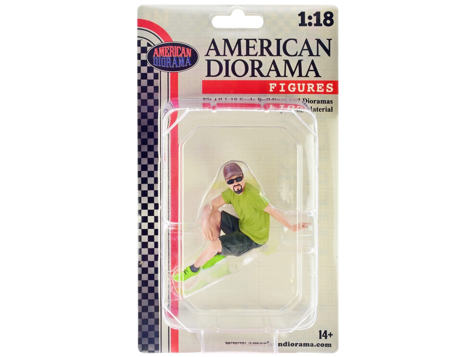 "Figure18 Series 1" Figure 701 for 1/18 Scale Models by American Diorama - Image 3