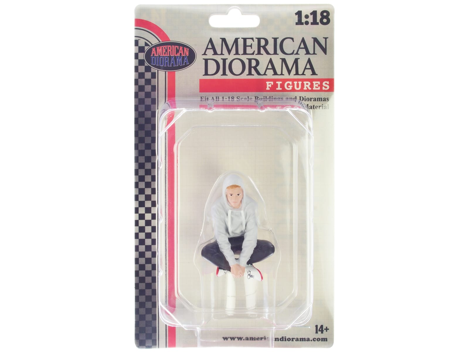 "Figure18 Series 1" Figure 704 for 1/18 Scale Models by American Diorama - Image 3