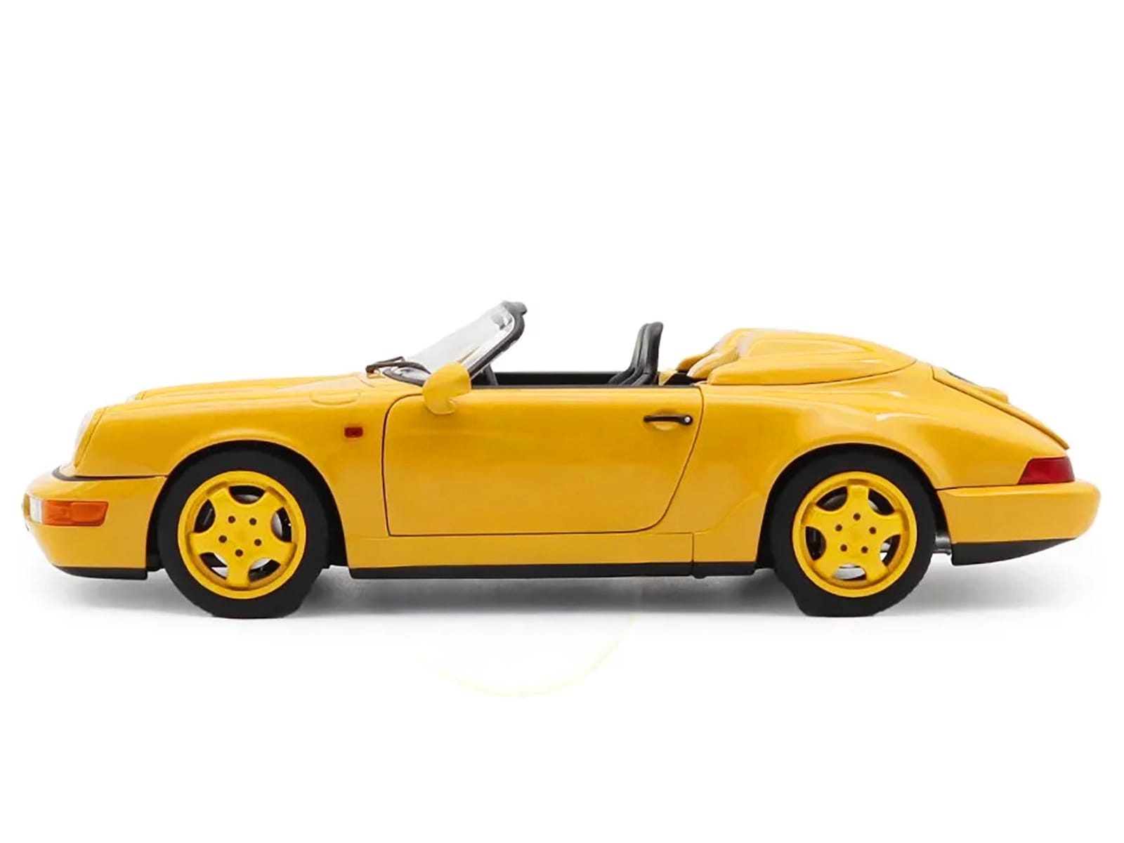 Porsche 911 Speedster Speed Yellow 1/18 Diecast Model Car by Norev - Image 2