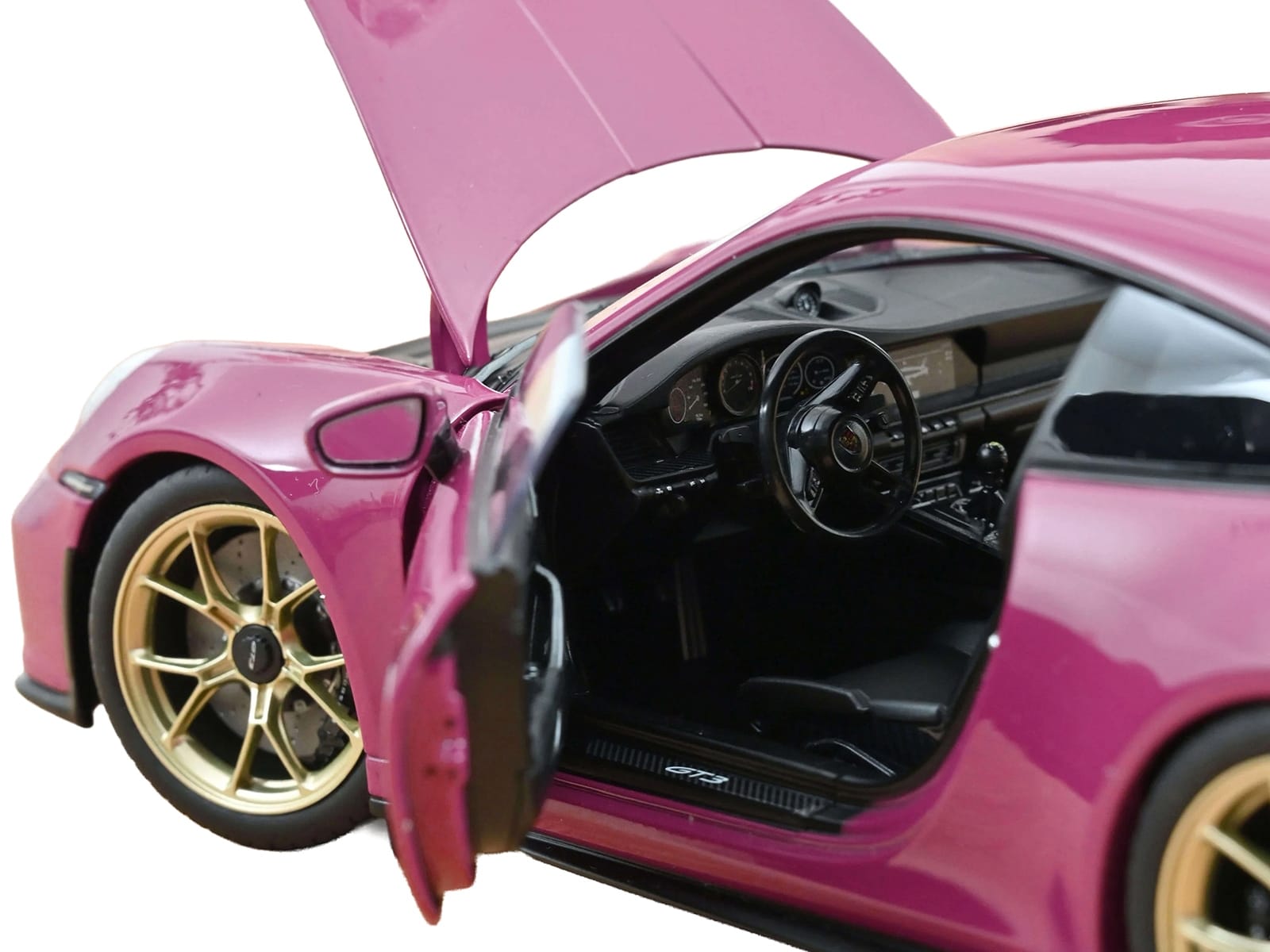 2021 Porsche 911 GT3 Ruby Star Neo 1/18 Diecast Model Car by Norev - Image 3
