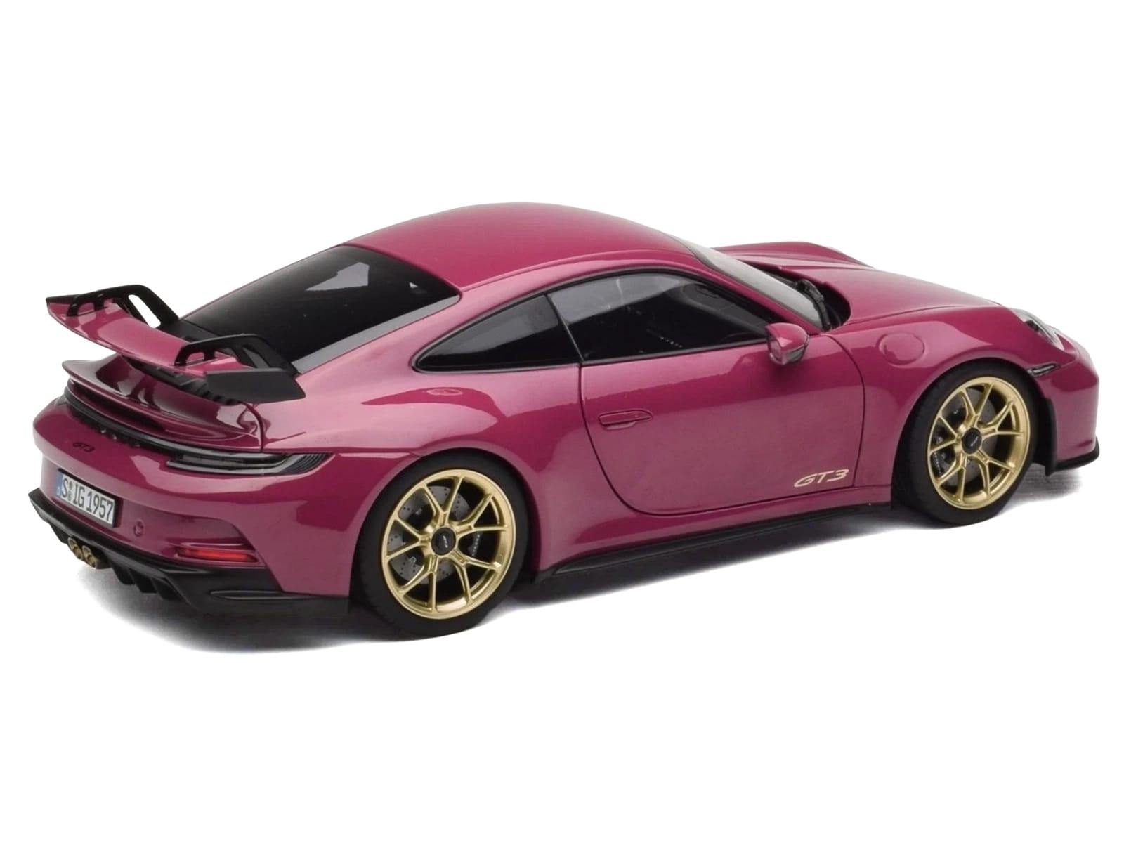 2021 Porsche 911 GT3 Ruby Star Neo 1/18 Diecast Model Car by Norev - Image 5