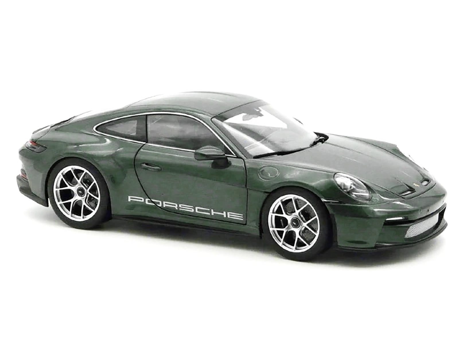 2023 Porsche 911 S/T Malachite Green Metallic 1/18 Diecast Model Car by Norev - Image 2