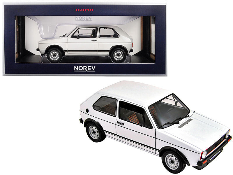 1976 Volkswagen Golf GTI White 1/18 Diecast Model Car by Norev