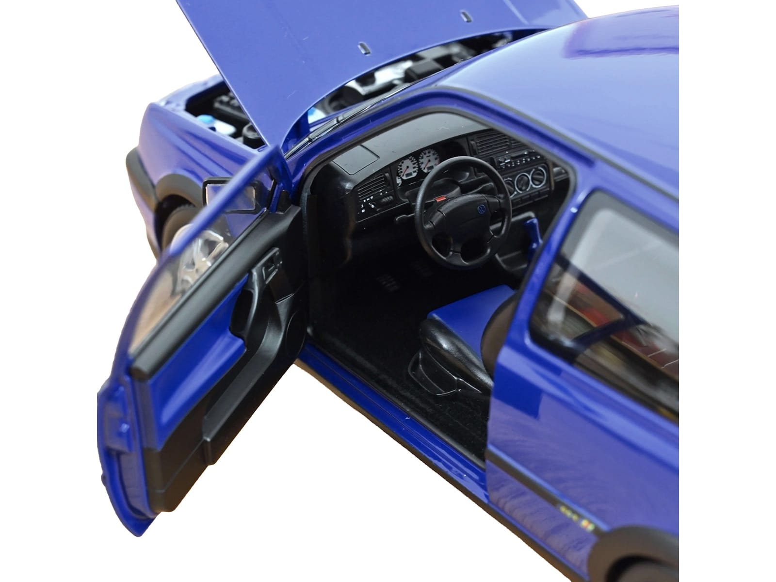 1994 Volkswagen Golf GTI Color Concept Jazz Blue 1/18 Diecast Model Car by Norev - Image 4