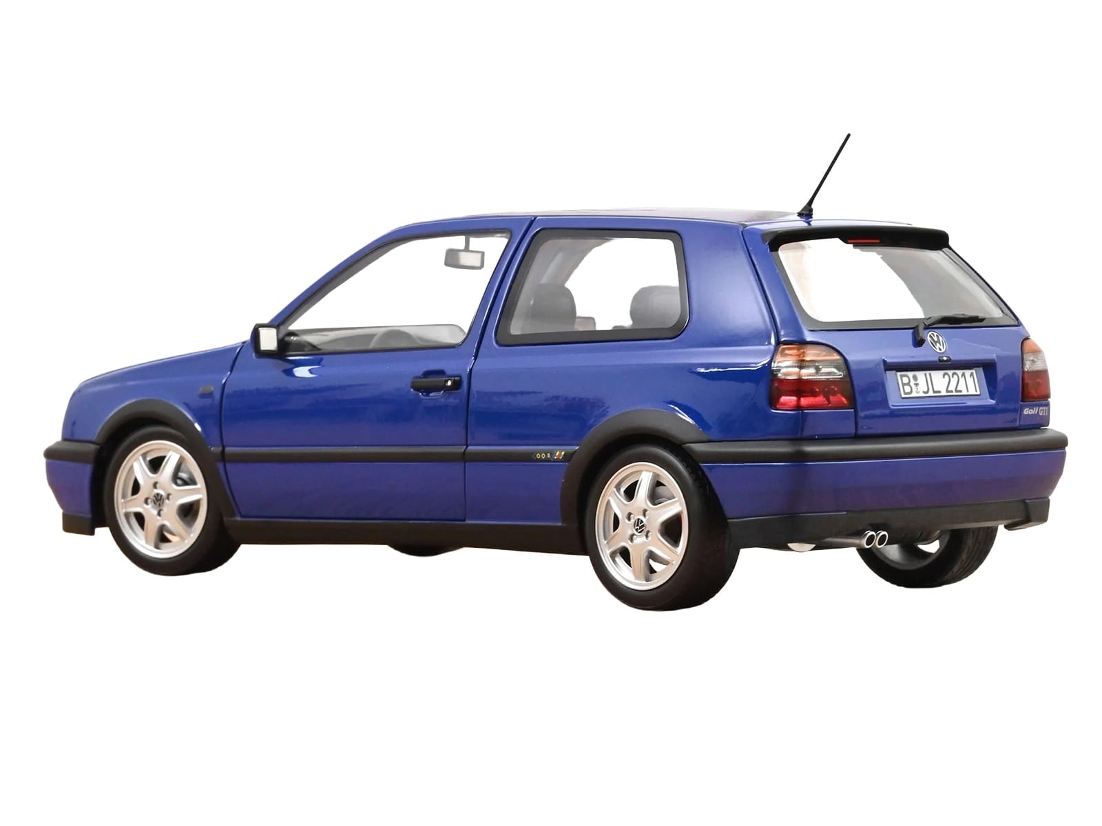 1994 Volkswagen Golf GTI Color Concept Jazz Blue 1/18 Diecast Model Car by Norev - Image 5
