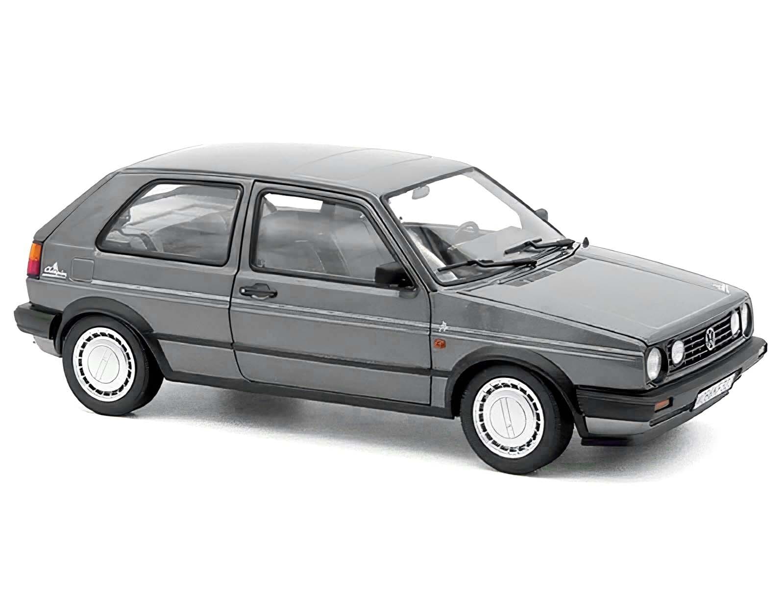 1989 Volkswagen Golf Champion Gray Metallic 1/18 Diecast Model Car by Norev - Image 2