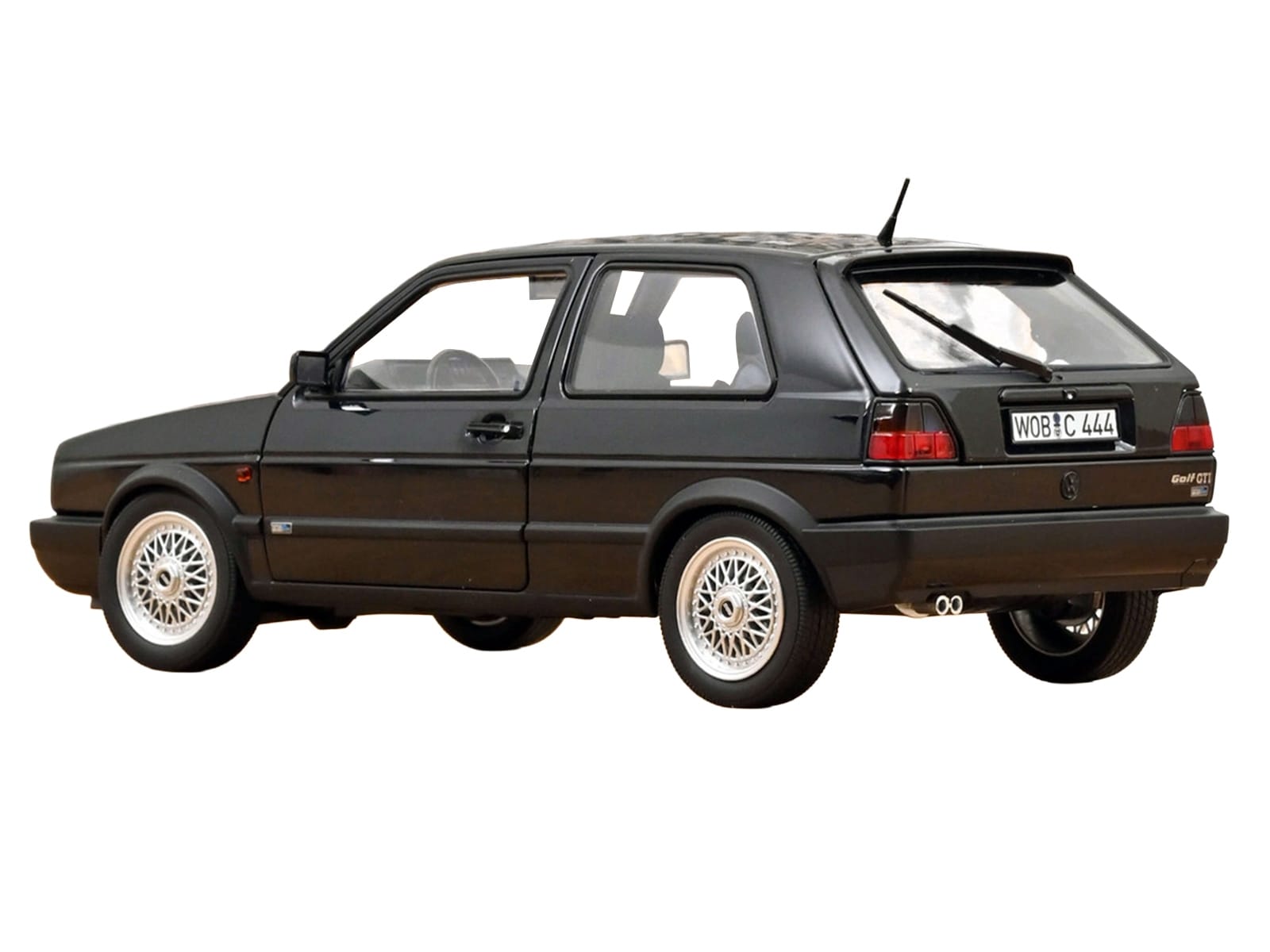 1991 Volkswagen Golf GTI Edition Blue Moonlight Blue Metallic 1/18 Diecast Model Car by Norev - Image 5