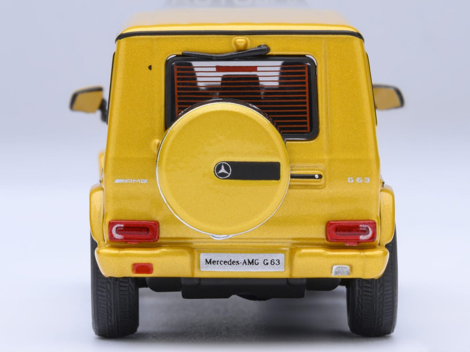 2017 Mercedes-Benz AMG G 63 Solar Beam Yellow 1/64 Model Car by Autoart - Image 5