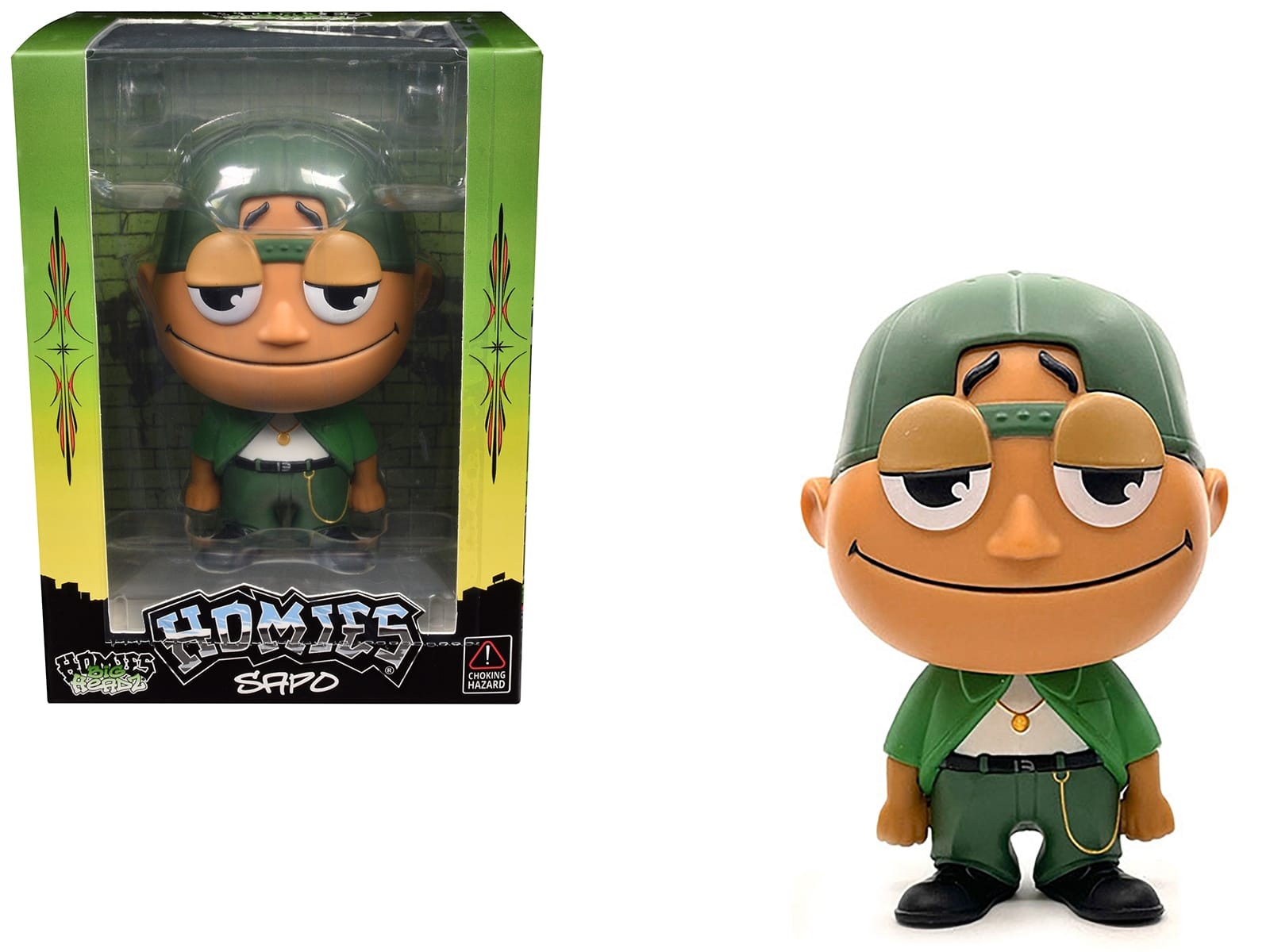 Sapo 4.5" Figure "Homies Big Headz" Series 4 Model by Homies - Image 2