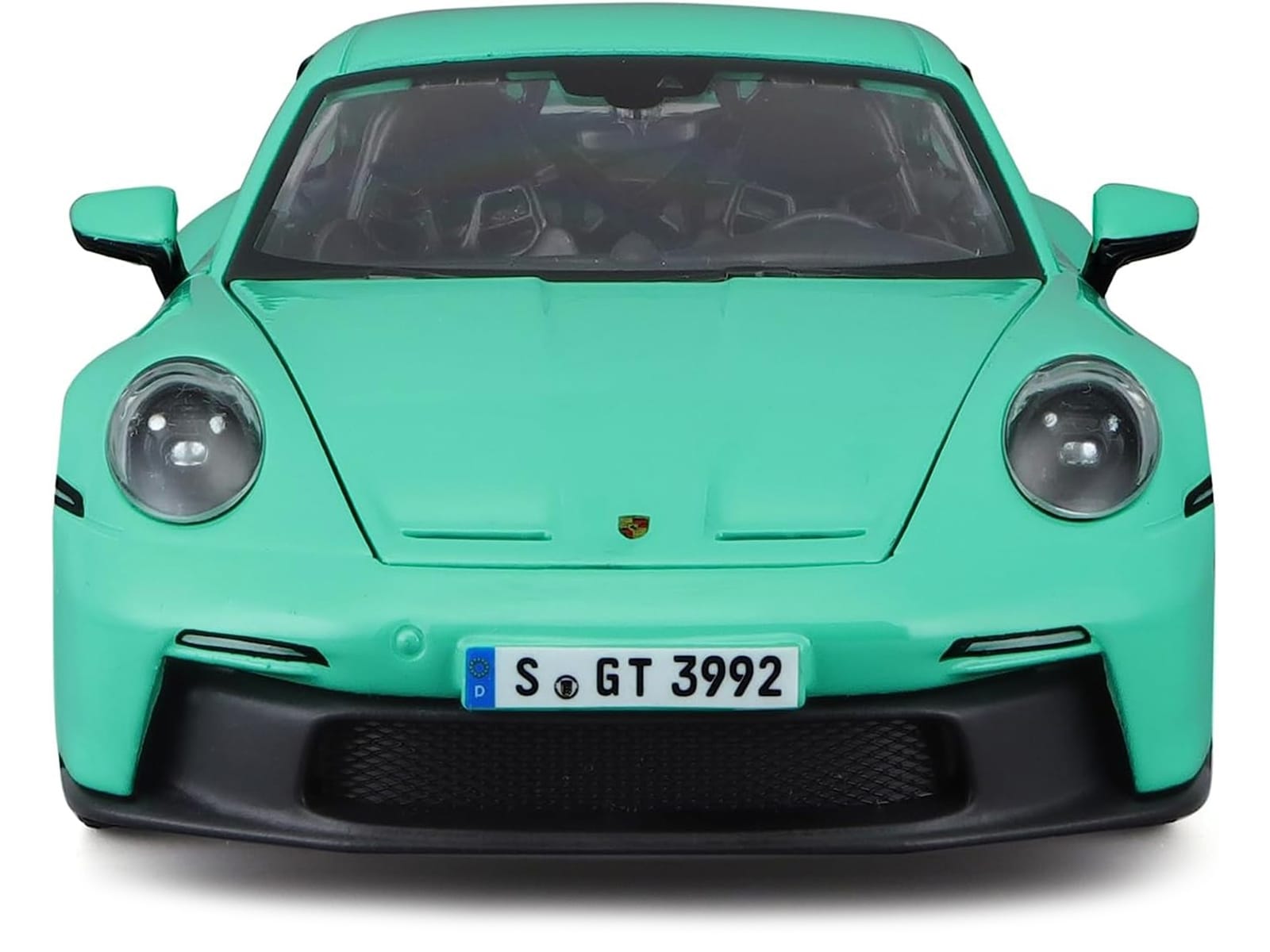 Porsche 911 GT3 Light Green 1/24 Diecast Model Car by Bburago - Image 3