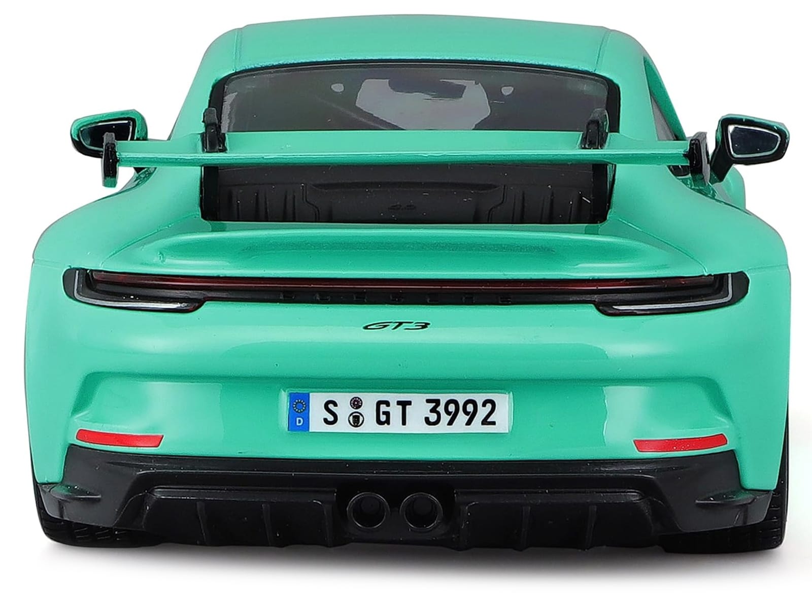 Porsche 911 GT3 Light Green 1/24 Diecast Model Car by Bburago - Image 4