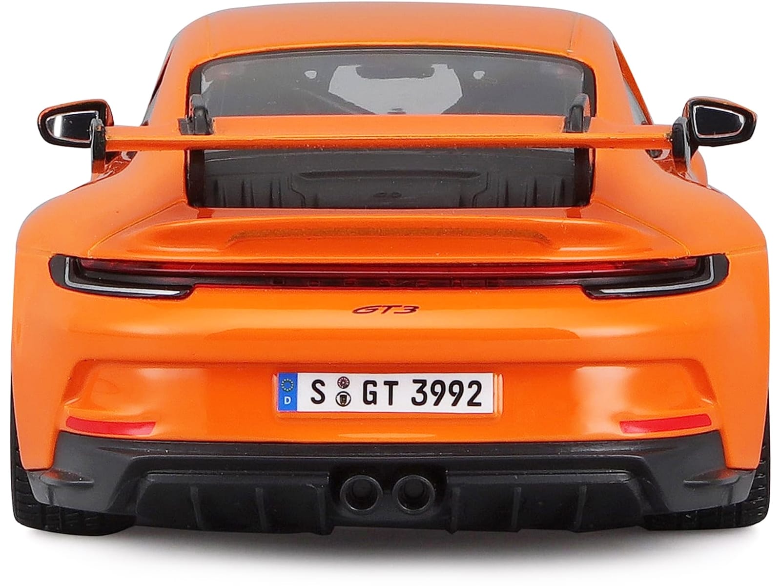 Porsche 911 GT3 Orange 1/24 Diecast Model Car by Bburago - Image 3