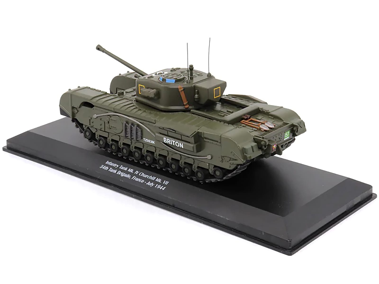 Infantry Tank Mk. IV Churchill Mk. VII "Briton" "UK 34th Tank Brigade France July 1944" 1/43 Diecast Model by AFVs of WWII - Image 3