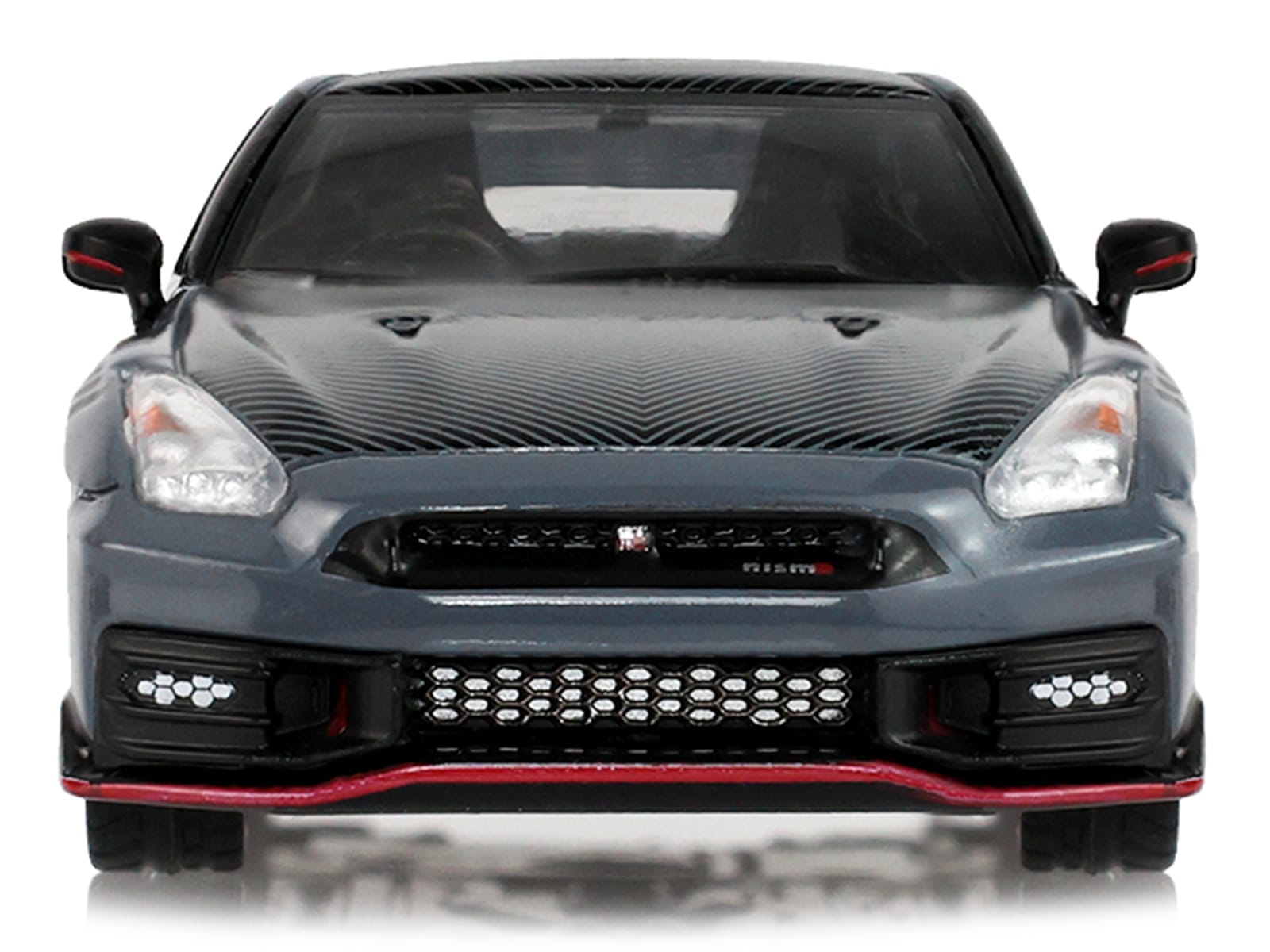2024 Nissan GT-R (R35) NISMO RHD (Right Hand Drive) Stealth Gray with Carbon Top and Hood "Tokyo Torque" Series 10 1/64 Diecast Model Car by Greenlight - Image 4