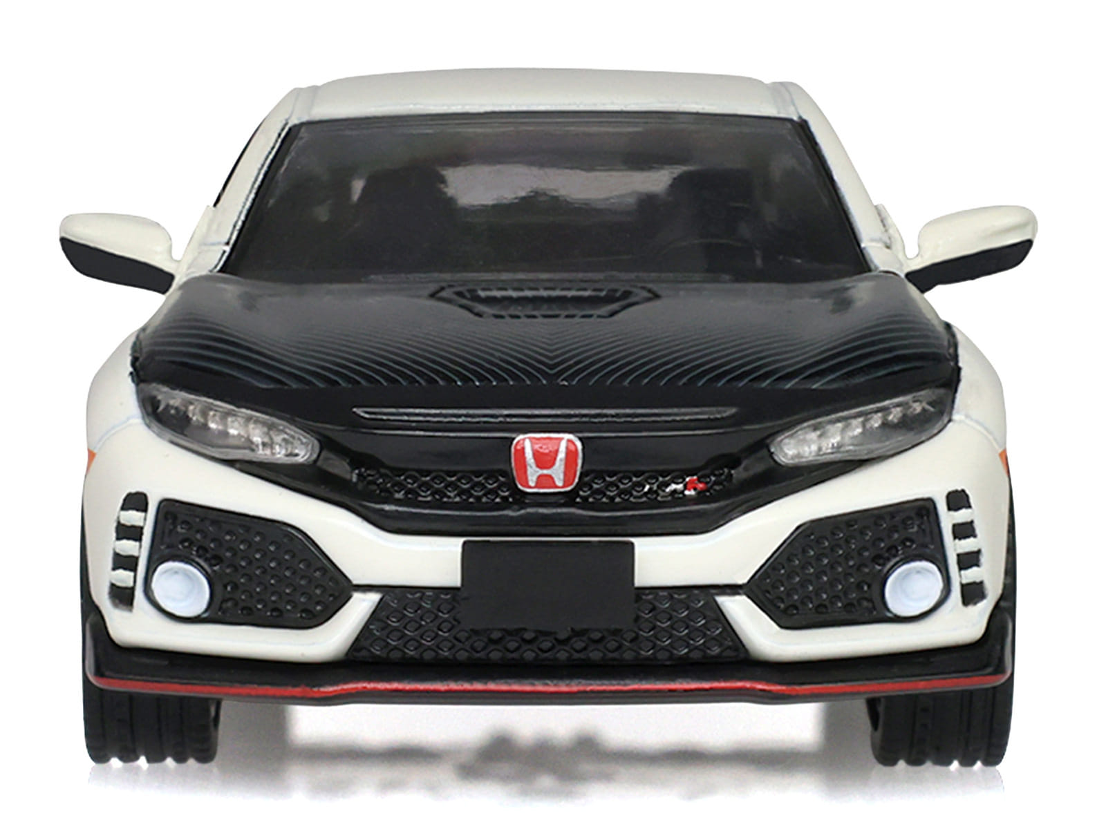 2018 Honda Civic Type-R (FK8) RHD (Right Hand Drive) Championship White with Carbon Hood "Tokyo Torque" Series 10 1/64 Diecast Model Car by Greenlight - Image 4