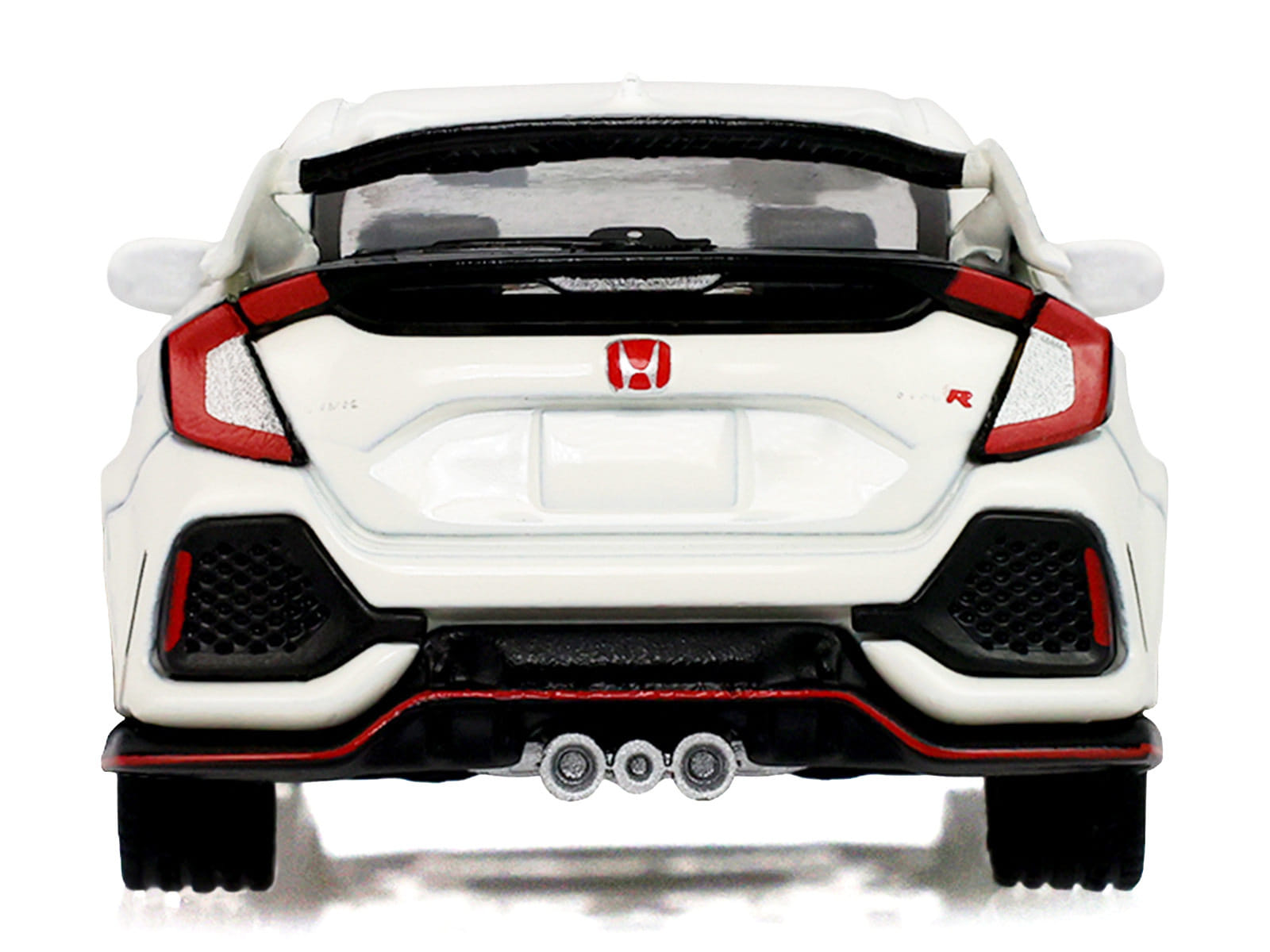 2018 Honda Civic Type-R (FK8) RHD (Right Hand Drive) Championship White with Carbon Hood "Tokyo Torque" Series 10 1/64 Diecast Model Car by Greenlight - Image 5