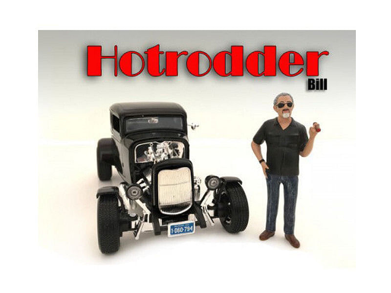 “Hotrodders” Bill Figure For 1:24 Scale Models by American Diorama