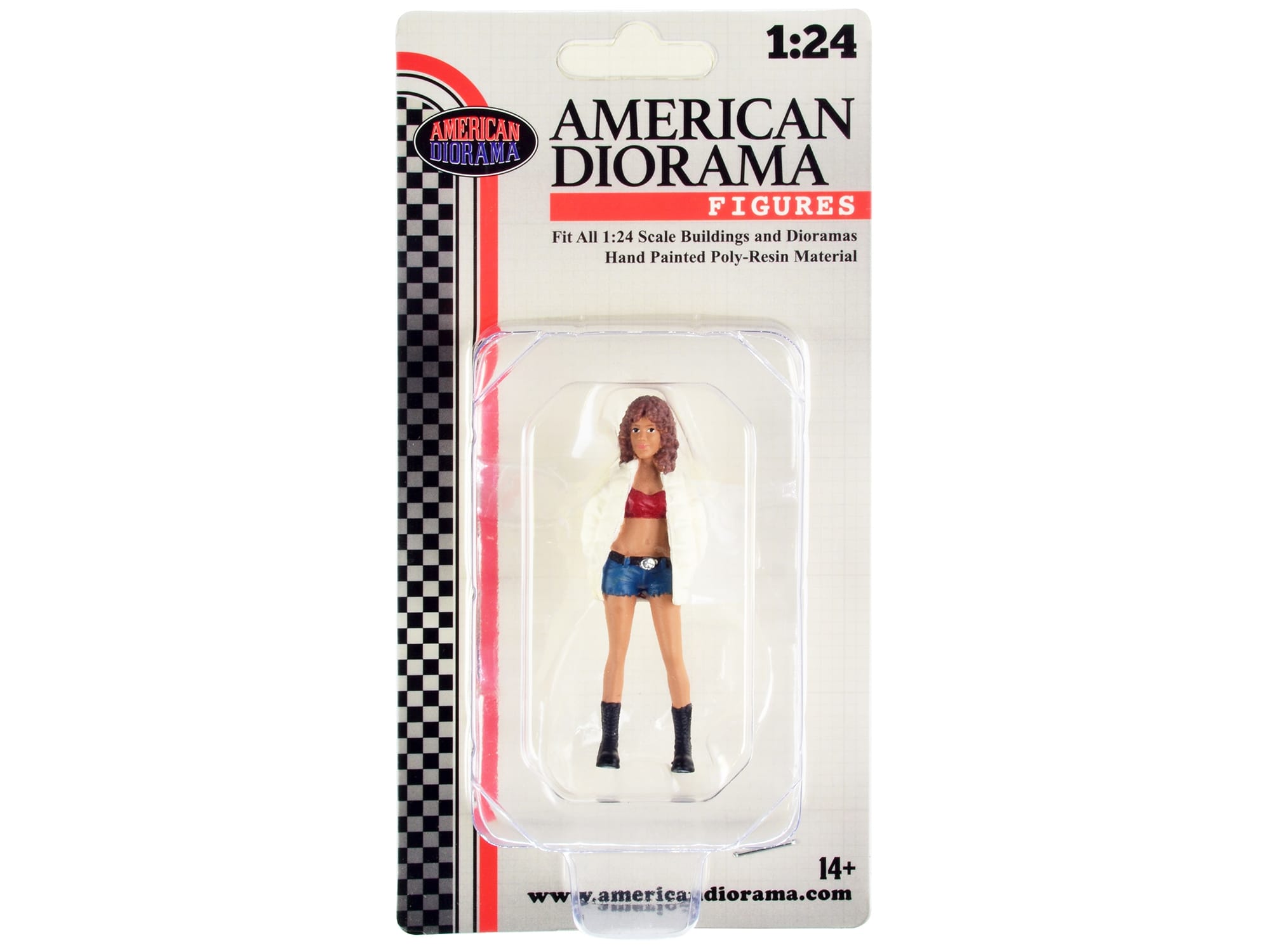 "Hip Hop Girls" Figure 3 for 1/24 Scale Models by American Diorama - Image 3