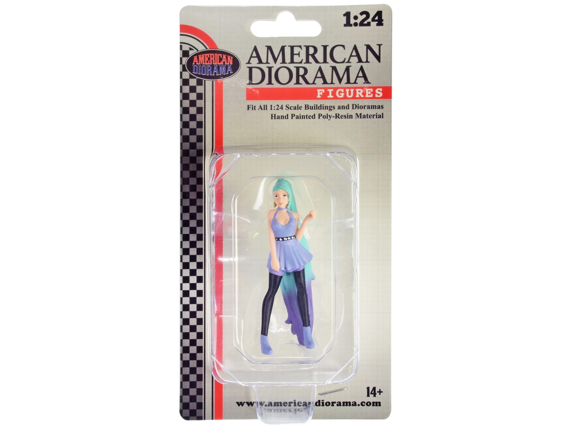 "Cosplay Girls" Figure 4 for 1/24 Scale Models by American Diorama - Image 4