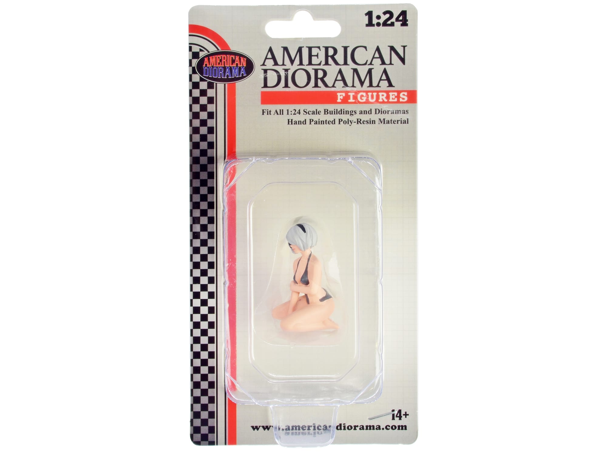 "Cosplay Girls" Figure 5 for 1/24 Scale Models by American Diorama - Image 4