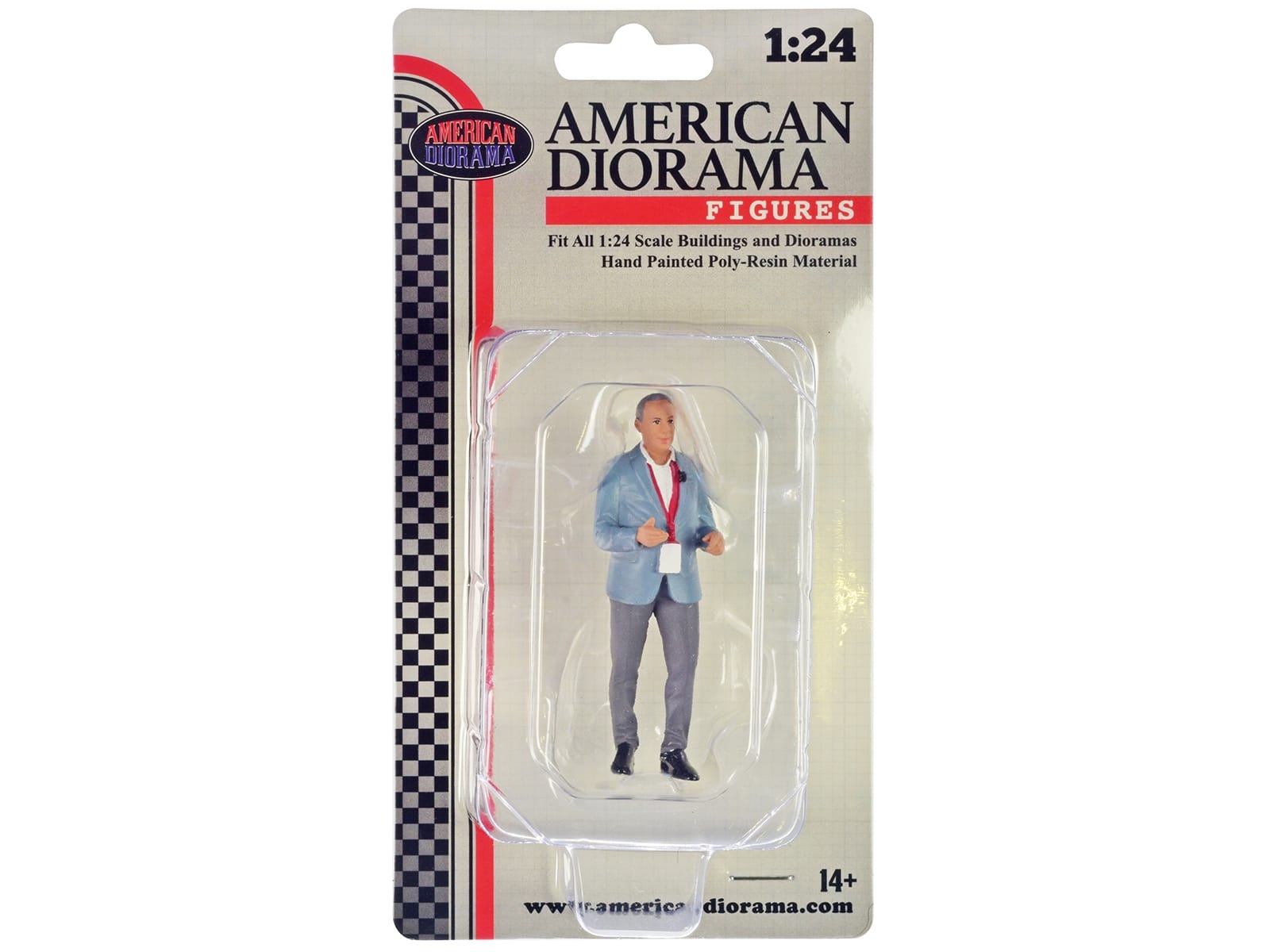 "On-Air" Figure 2 for 1/24 Scale Models by American Diorama - Image 2