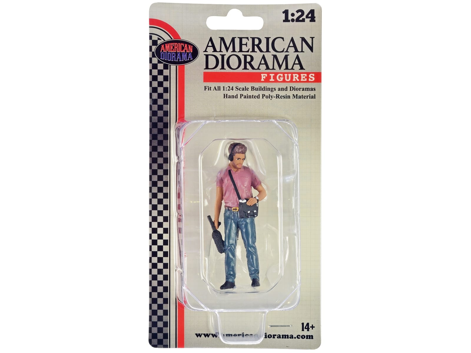"On-Air" Figure 4 for 1/24 Scale Models by American Diorama - Image 2