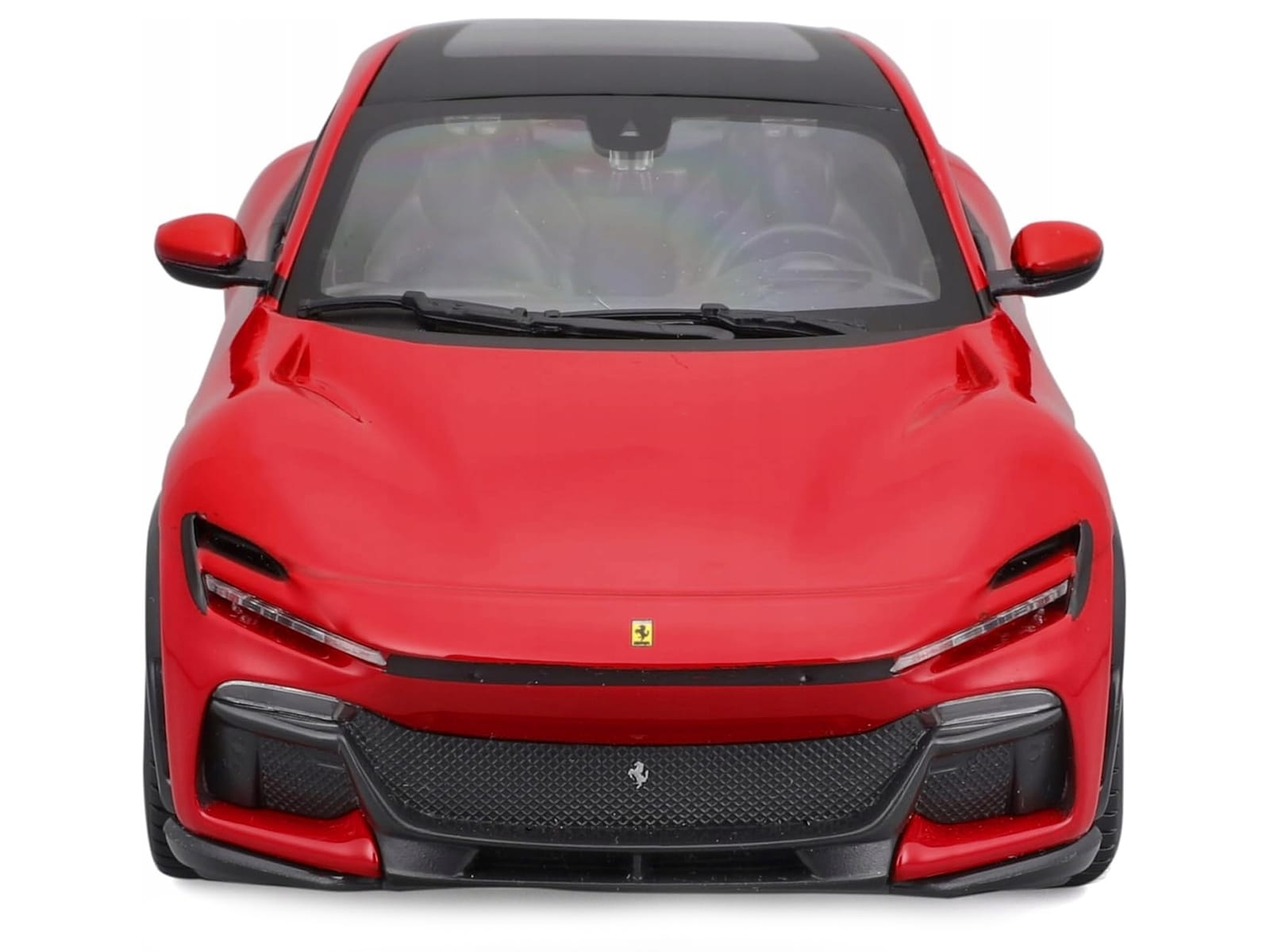 Ferrari Purosangue Red with Sunroof "Race + Play" Series 1/24 Diecast Model Car by Bburago - Image 3