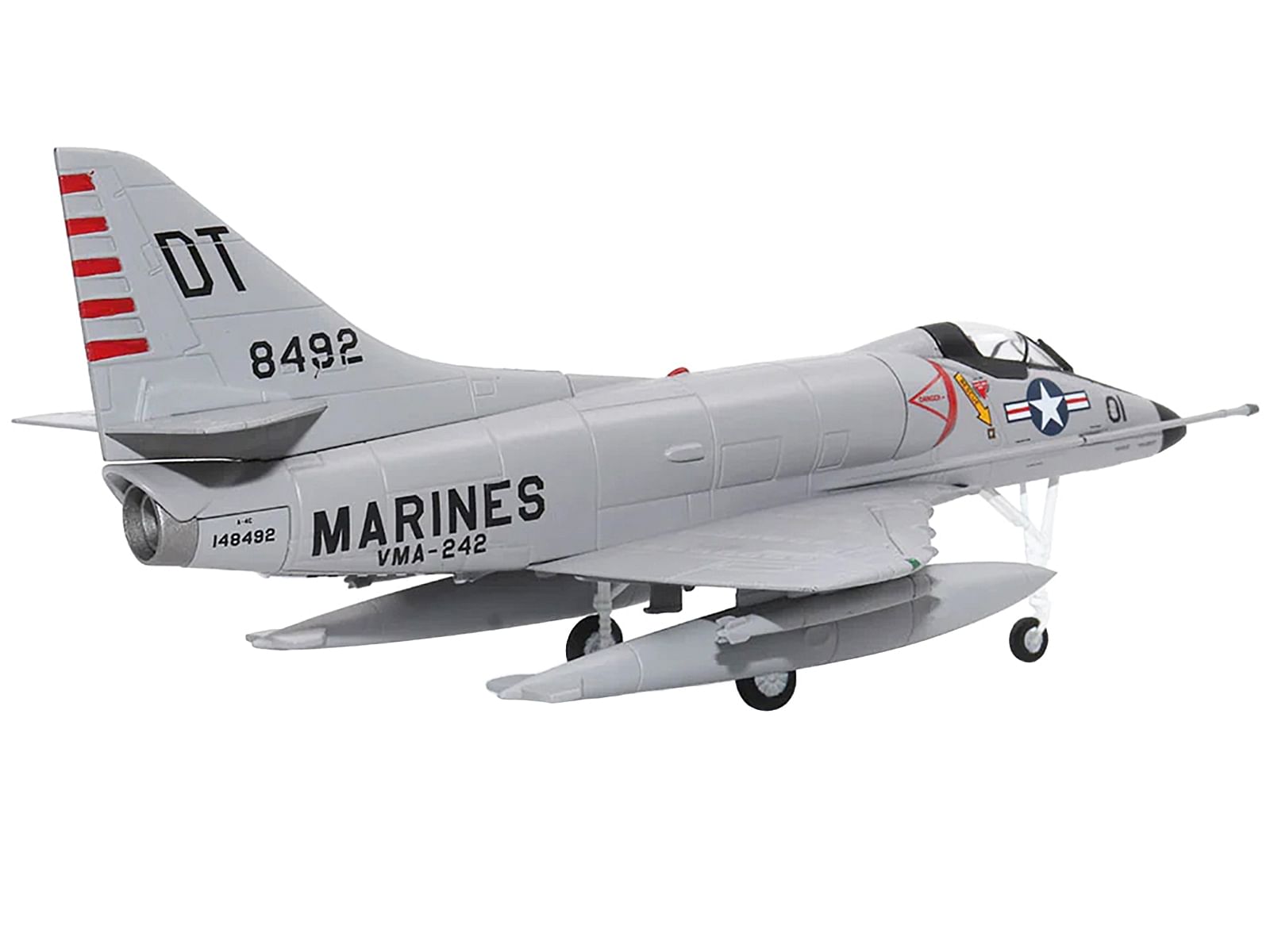 McDonnell Douglas A-4C Skyhawk Attack Aircraft “US Navy” 1/72 Diecast Model by Militaria Die Cast