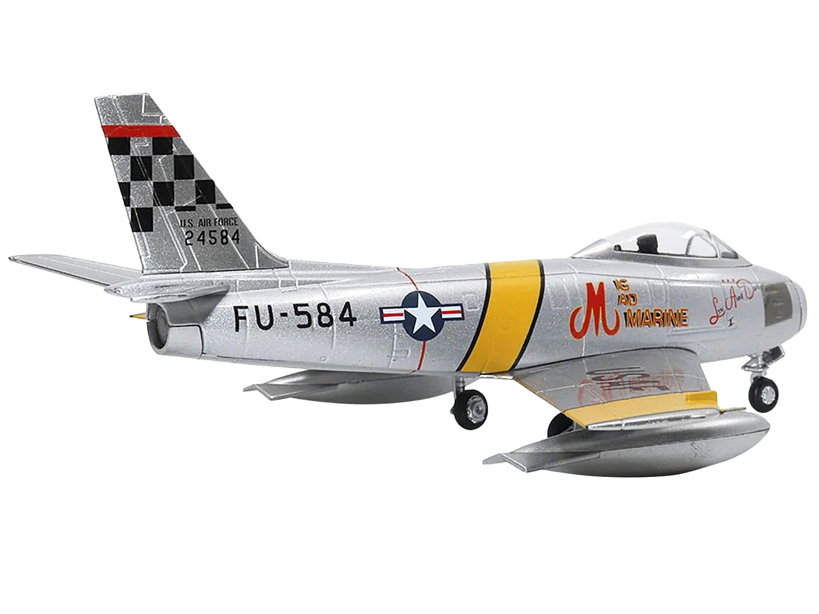 North American F-86F Sabre Fighter Aircraft “US Air Force” 1/72 Diecast Model by Militaria Die Cast