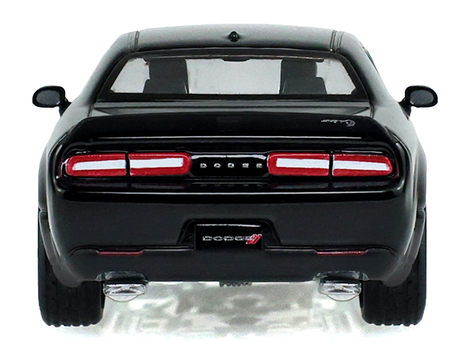 2017 Dodge Challenger SRT Hellcat Widebody Black "Black Bandit" Series 31 1/64 Diecast Model Car by Greenlight - Image 5