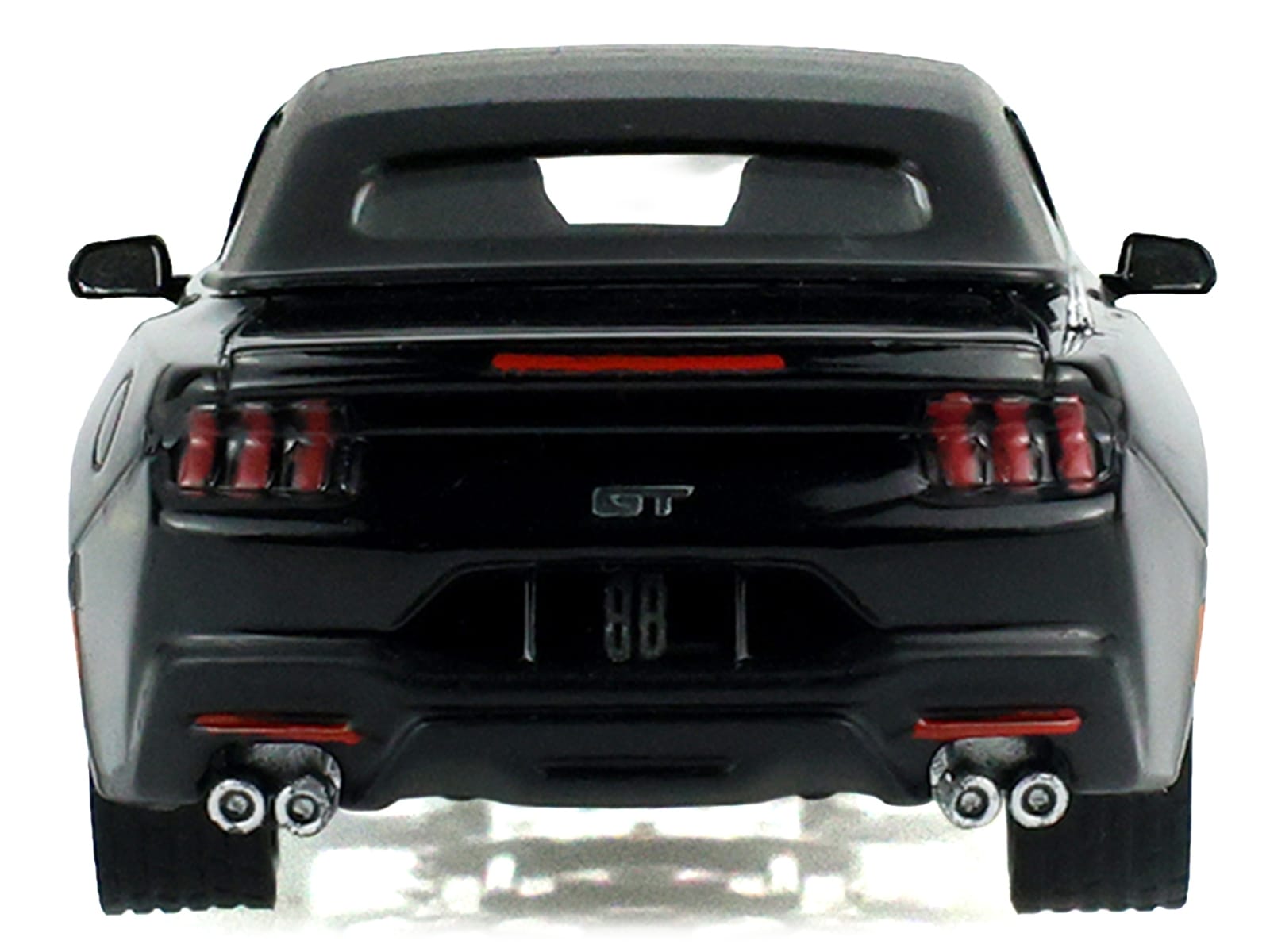 2024 Ford Mustang GT Convertible Black "Black Bandit" Series 31 1/64 Diecast Model Car by Greenlight - Image 5