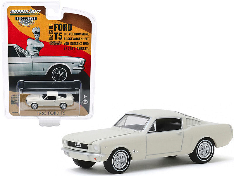 1965 Ford T5 White “Hobby Exclusive” 1/64 Diecast Model Car by Greenlight