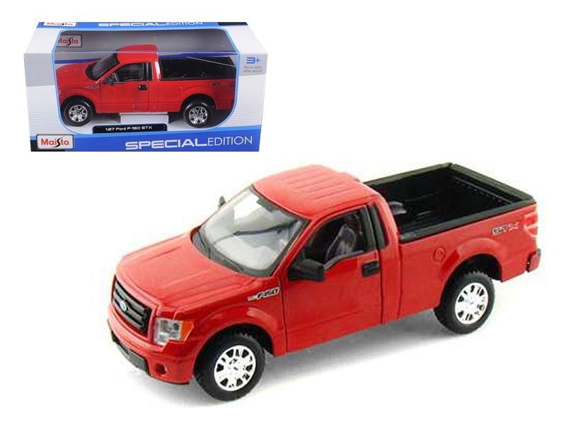 2010 Ford F-150 STX Pickup Truck Red 1/27 Diecast Model by Maisto