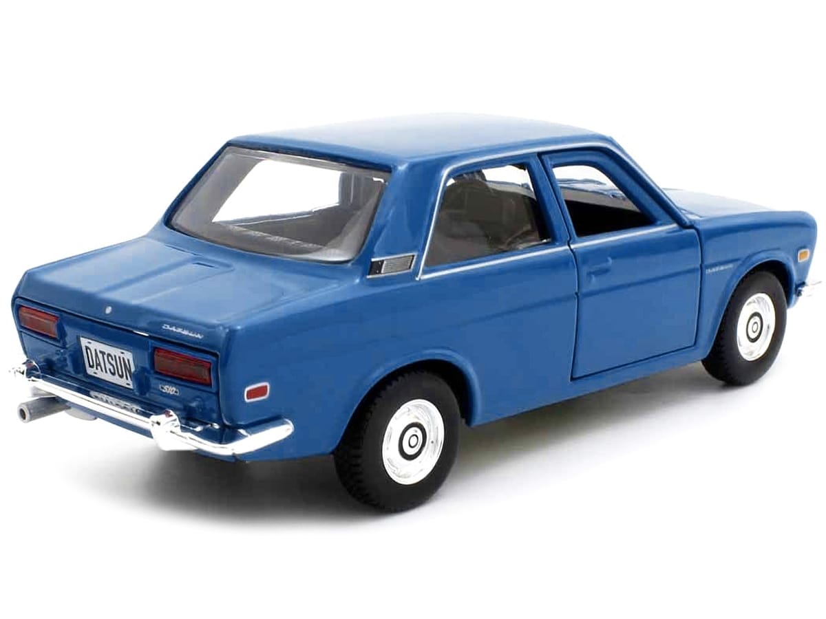 1971 Datsun 510 Blue "Special Edition" 1/24 Diecast Model Car by Maisto - Image 2