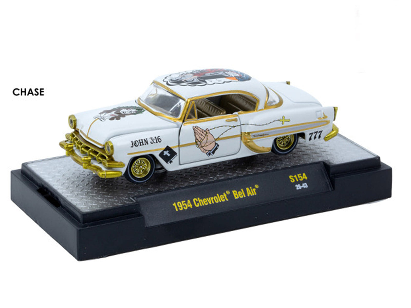 "Auto-Thentics" 6 piece Set Release S154 IN DISPLAY CASES Limited Edition 1/64 Diecast Model Cars by M2 Machines - Image 3
