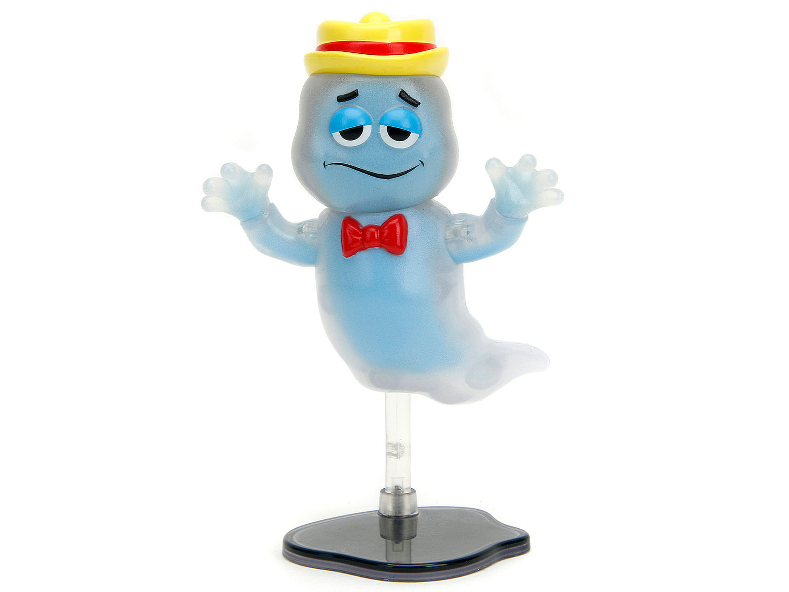 Boo Berry 3.5″ Moveable Glow-in-the-Dark Figure with Stand and Cereal Box “Monster Cereals” 1/12 Scale Model by Jada