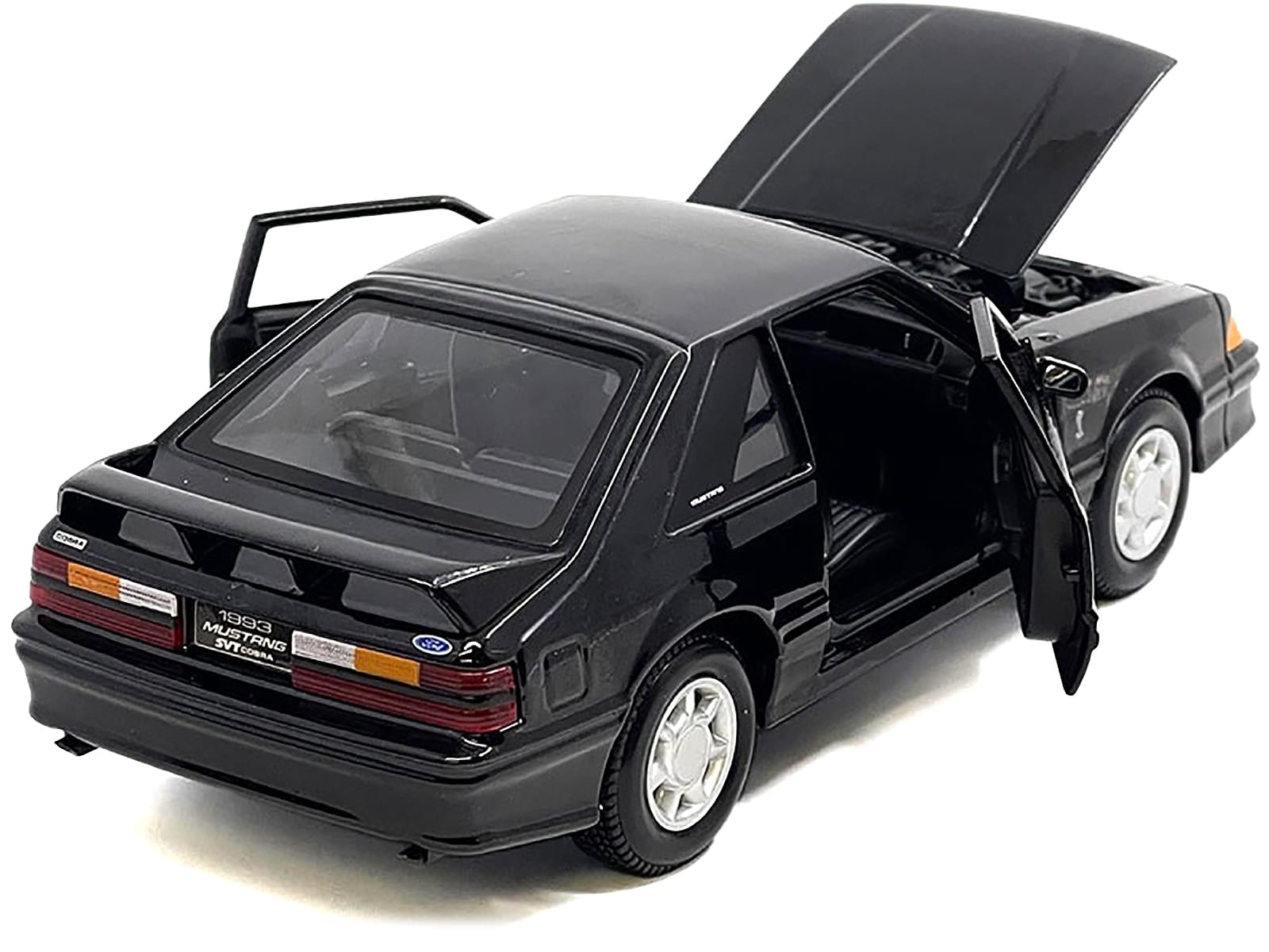 1993 Ford Mustang SVT Cobra Black "Special Edition" Series 1/24 Diecast Model Car by Maisto - Image 3