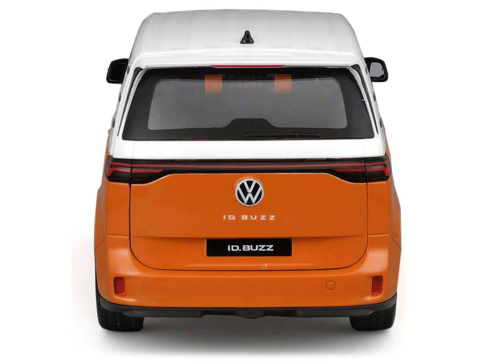 2023 Volkswagen ID. Buzz Van Orange and White "Special Edition" Series 1/24 Diecast Model Car by Maisto - Image 2