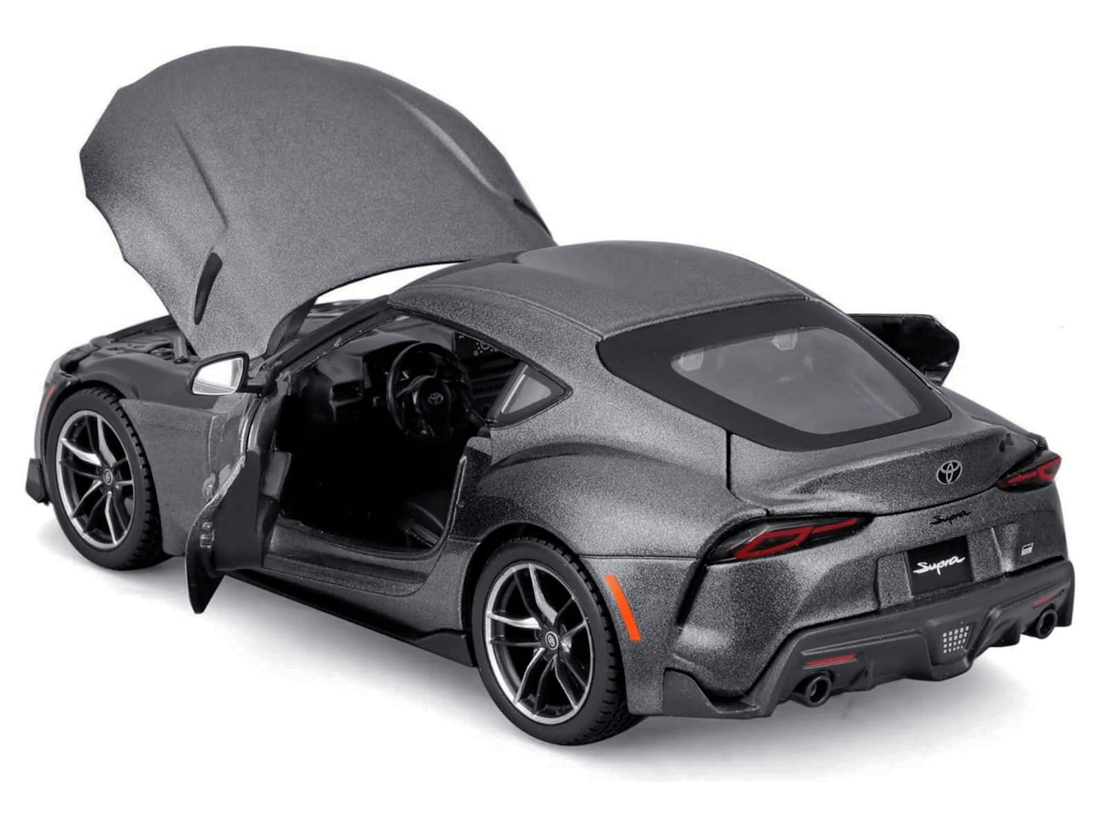 Toyota GR Supra Gray Metallic "Special Edition" Series 1/24 Diecast Model Car by Maisto - Image 4