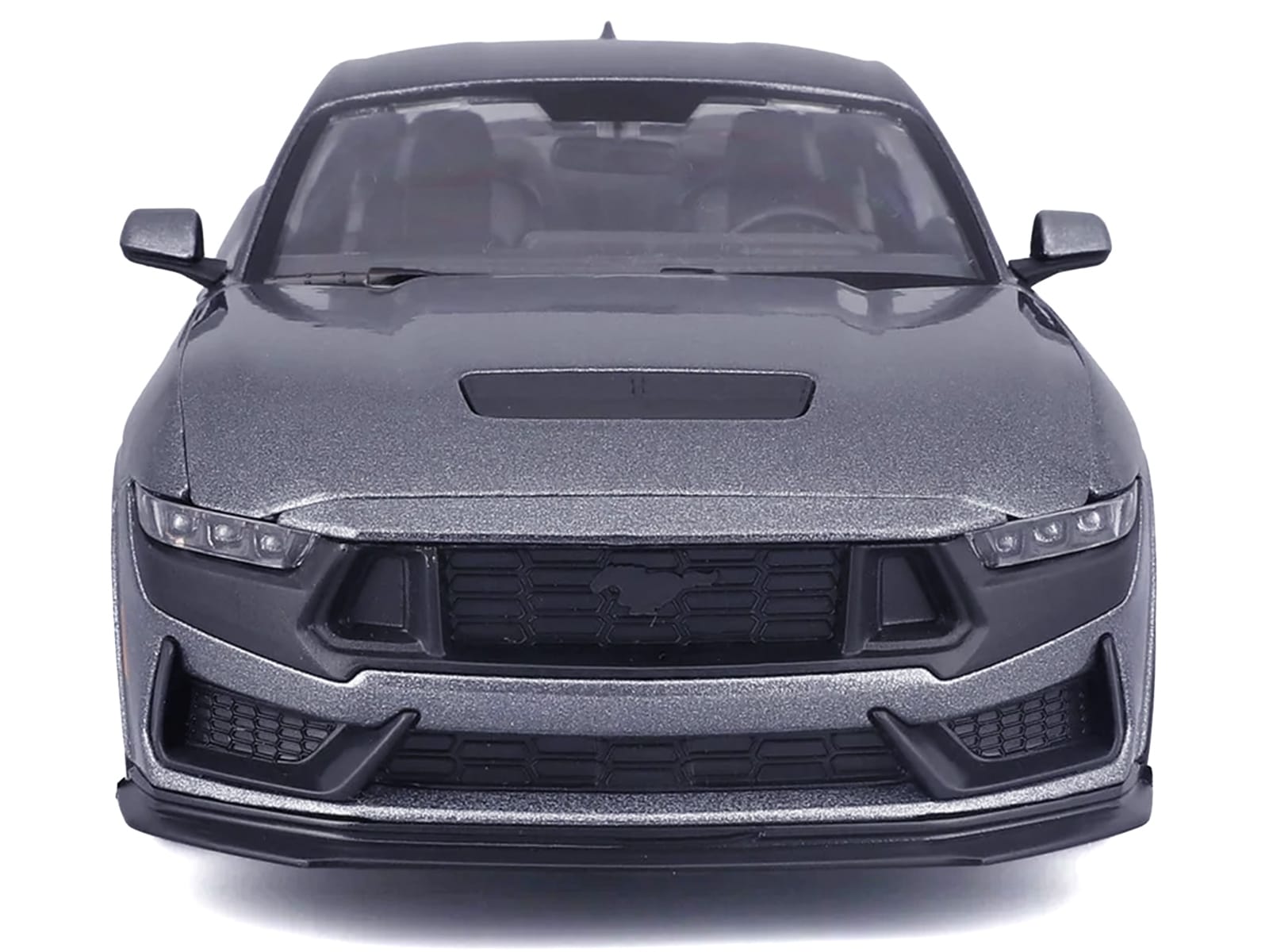 2024 Ford Mustang Dark Horse Dark Gray Metallic "Special Edition" Series 1/24 Diecast Model Car by Maisto - Image 4