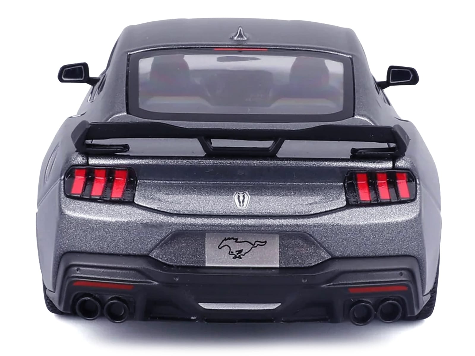 2024 Ford Mustang Dark Horse Dark Gray Metallic "Special Edition" Series 1/24 Diecast Model Car by Maisto - Image 5