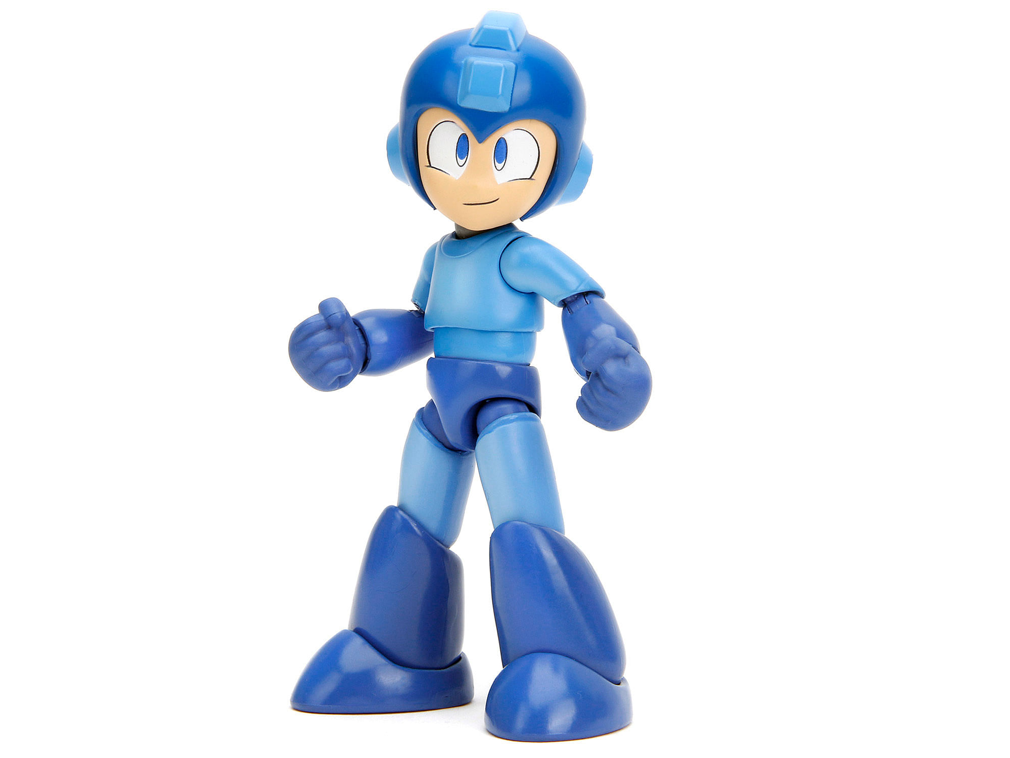 Mega Man 4.5″ Moveable Figure with Accessories and Alternate Head and Hands “Mega Man” (1987) Video Game model by Jada