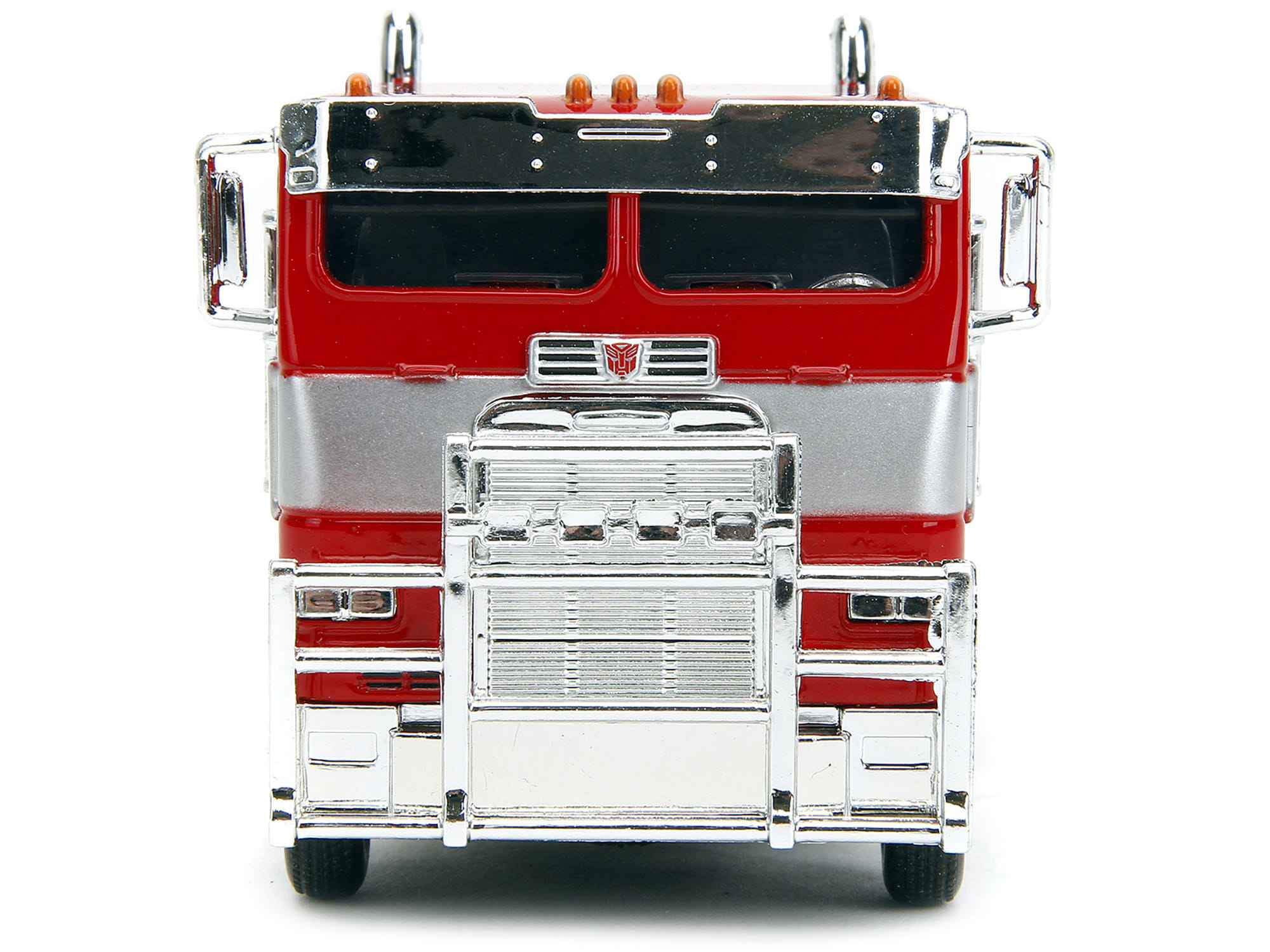 Optimus Prime Tractor Truck Red and Blue with Silver Stripes "Transformers: Rise of the Beasts" (2023) Movie "Hollywood Rides" Series 1/32 Diecast Model Car by Jada - Image 4