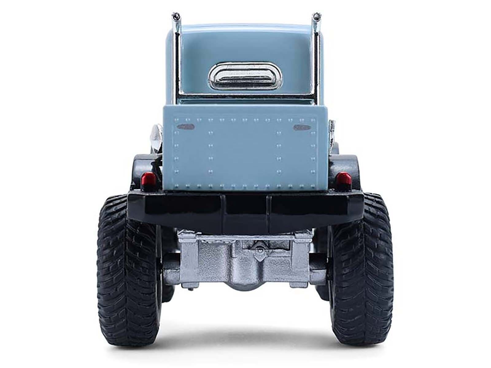 1941 Military Half Ton 4x4 Truck Slate Blue "All Terrain" Series 17 1/64 Diecast Model Car by Greenlight - Image 5