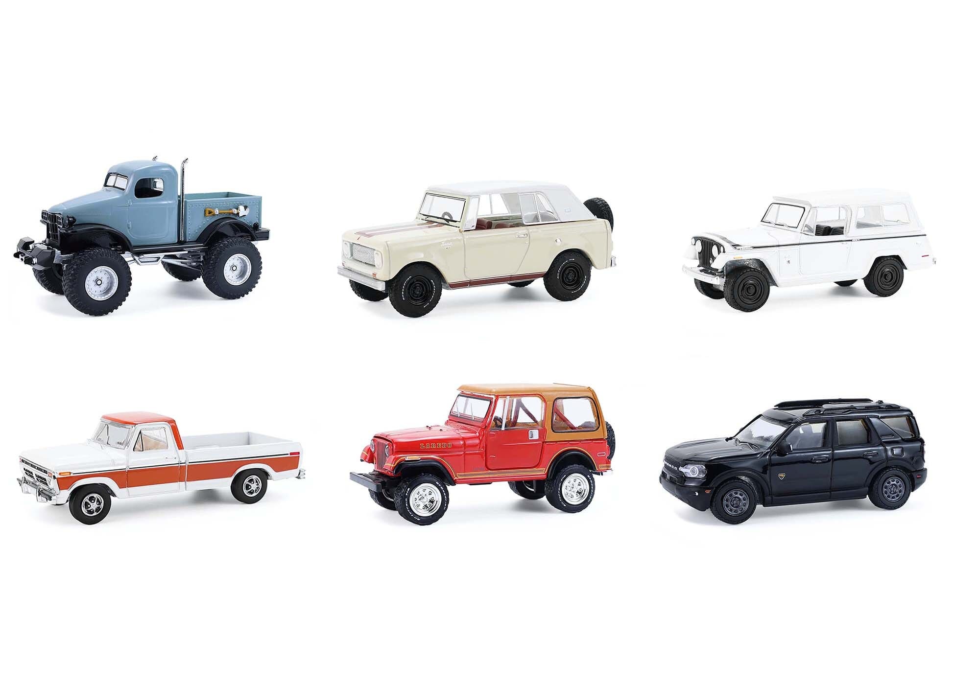 "All Terrain" Series 17 Set of 6 pieces 1/64 Diecast Model Cars by Greenlight - Image 2